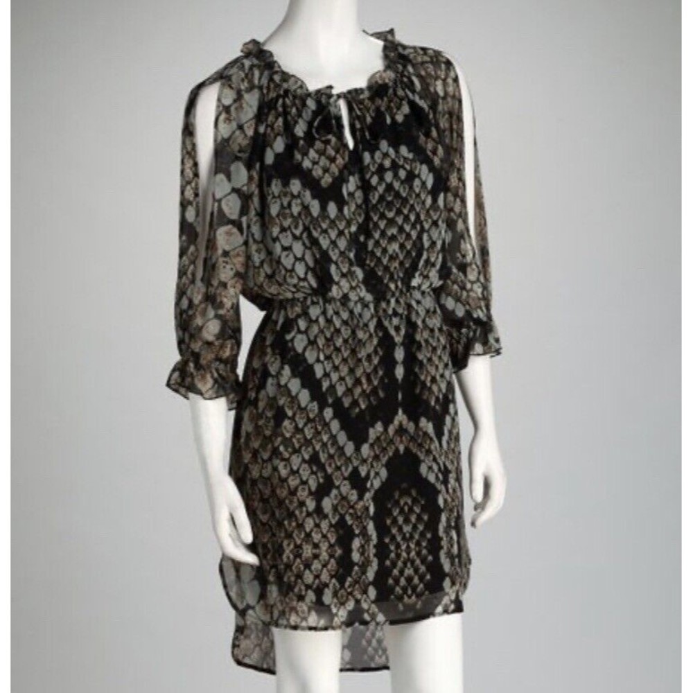 Jessica‎ Simpson Collection Snakeskin Pattern Dress Size 6 NWT MSRP: $128